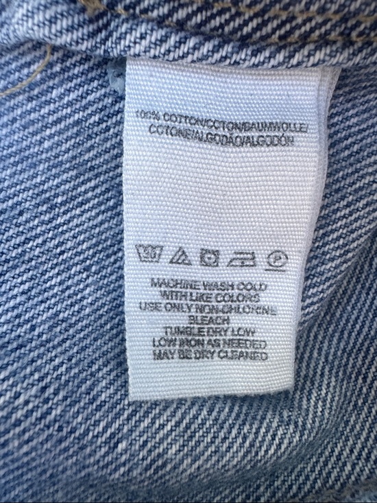 Free People We The Free Wide-Leg Denim Sailor Pants Size 27 - Picture 8 of 9